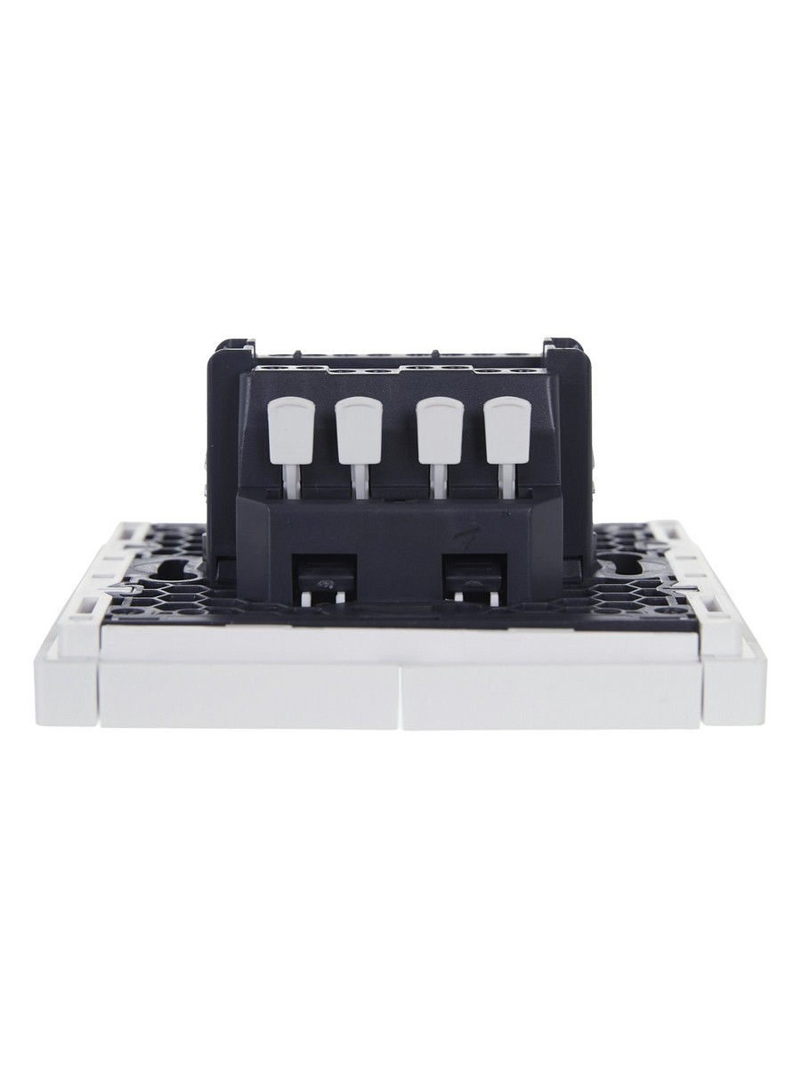 IEK FORTE&PIANO Белый Выключатель IEK FORTE&PIANO Белый 2-кл проходной с индикатором 10А FP208