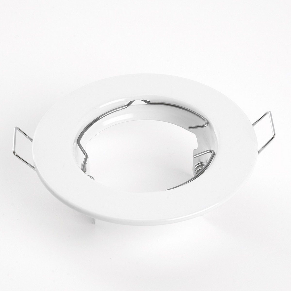 Встраиваемые светодиодные светильники Светильник встраиваемый Feron DL10 потолочный белый MR16 G5.3 15109 