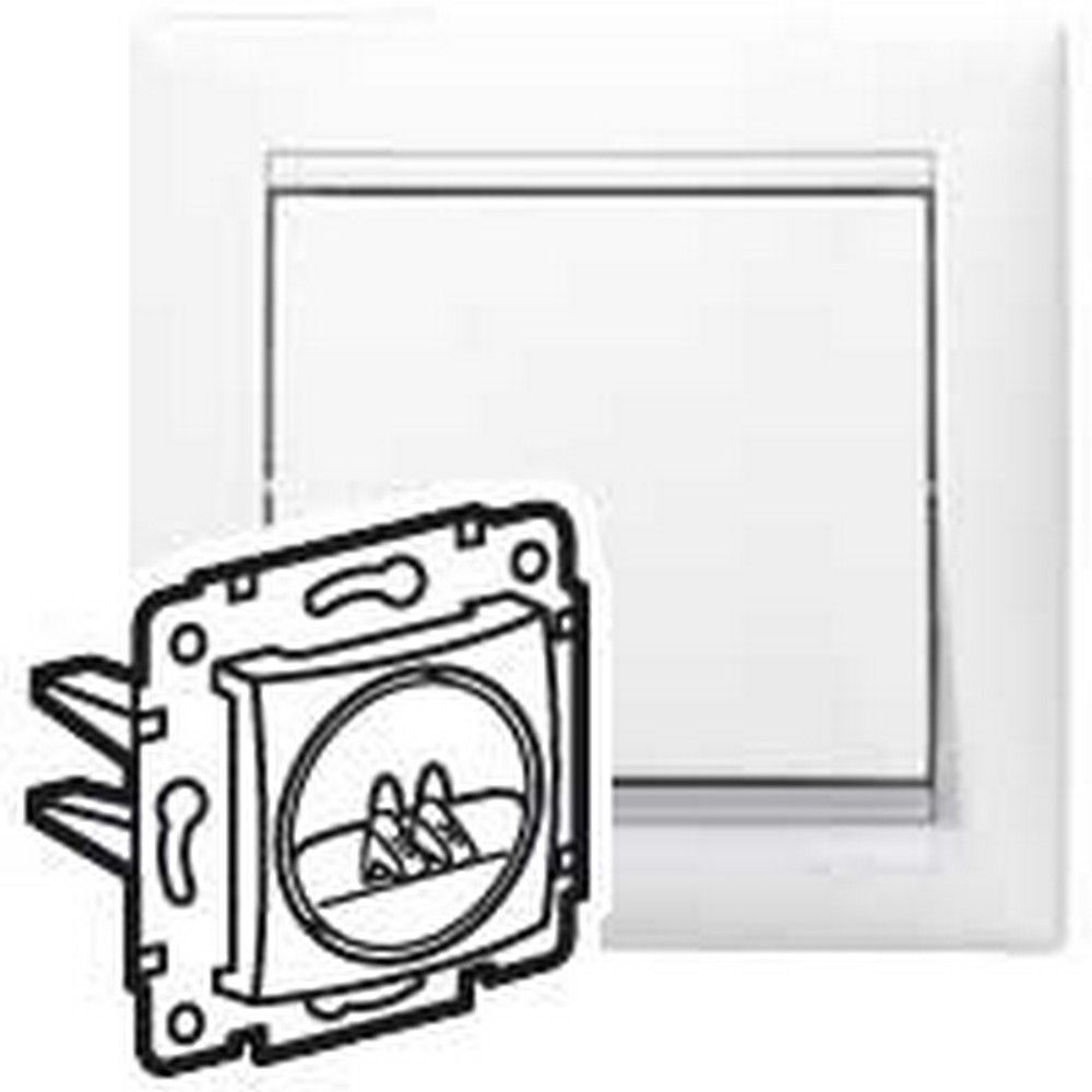 Legrand Valena Classic Белый Аудиорозетка Legrand Valena Белая 1-ая 774223