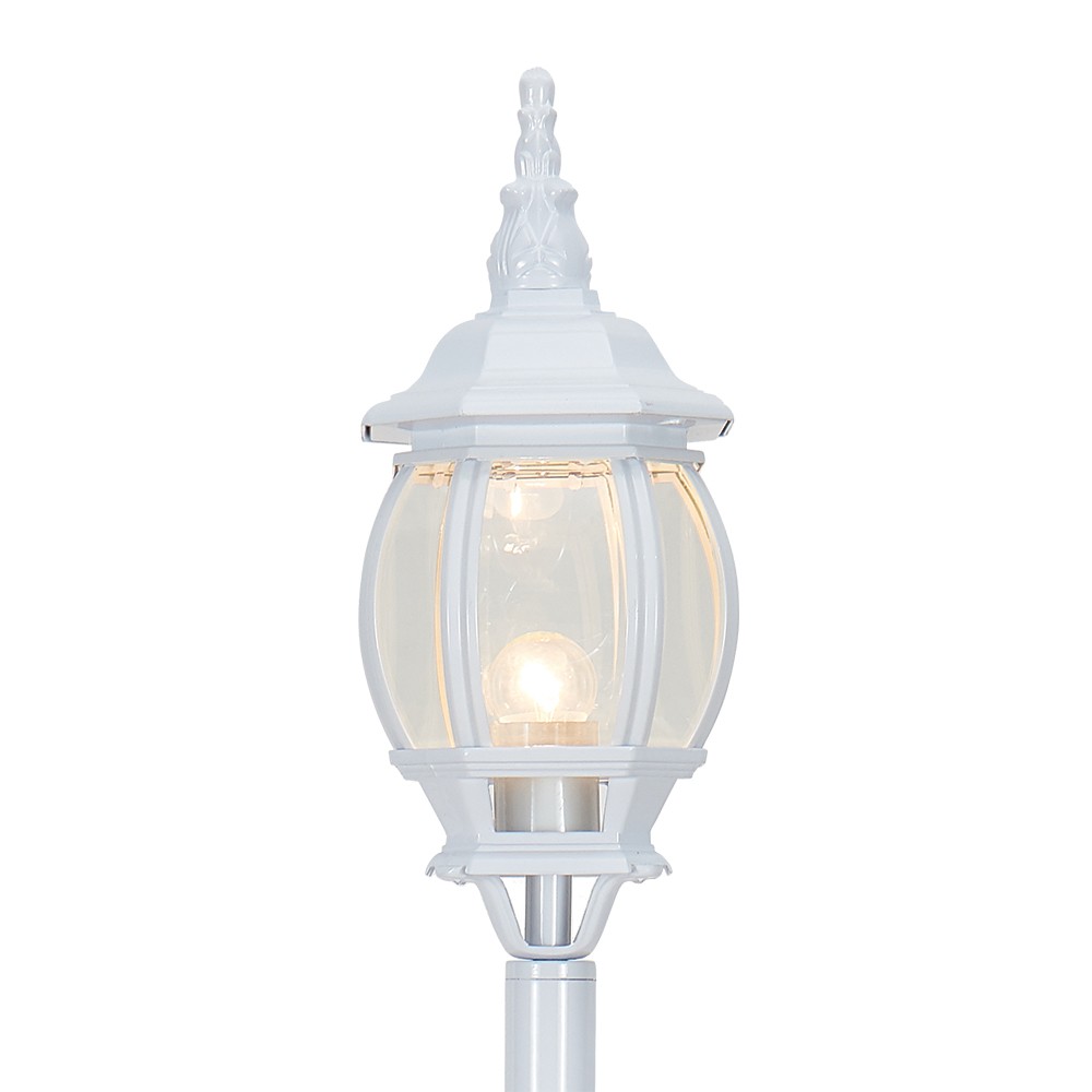 Уличные светильники столб Уличный светильник Feron 8110 столб 100W E27 230V, белый 11105 