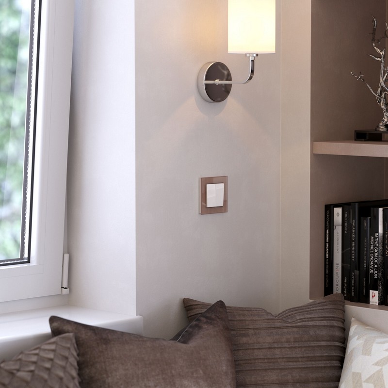 Рамки Werkel Favorit Рамка Werkel Favorit на 1 пост (латте, стекло) W0011142