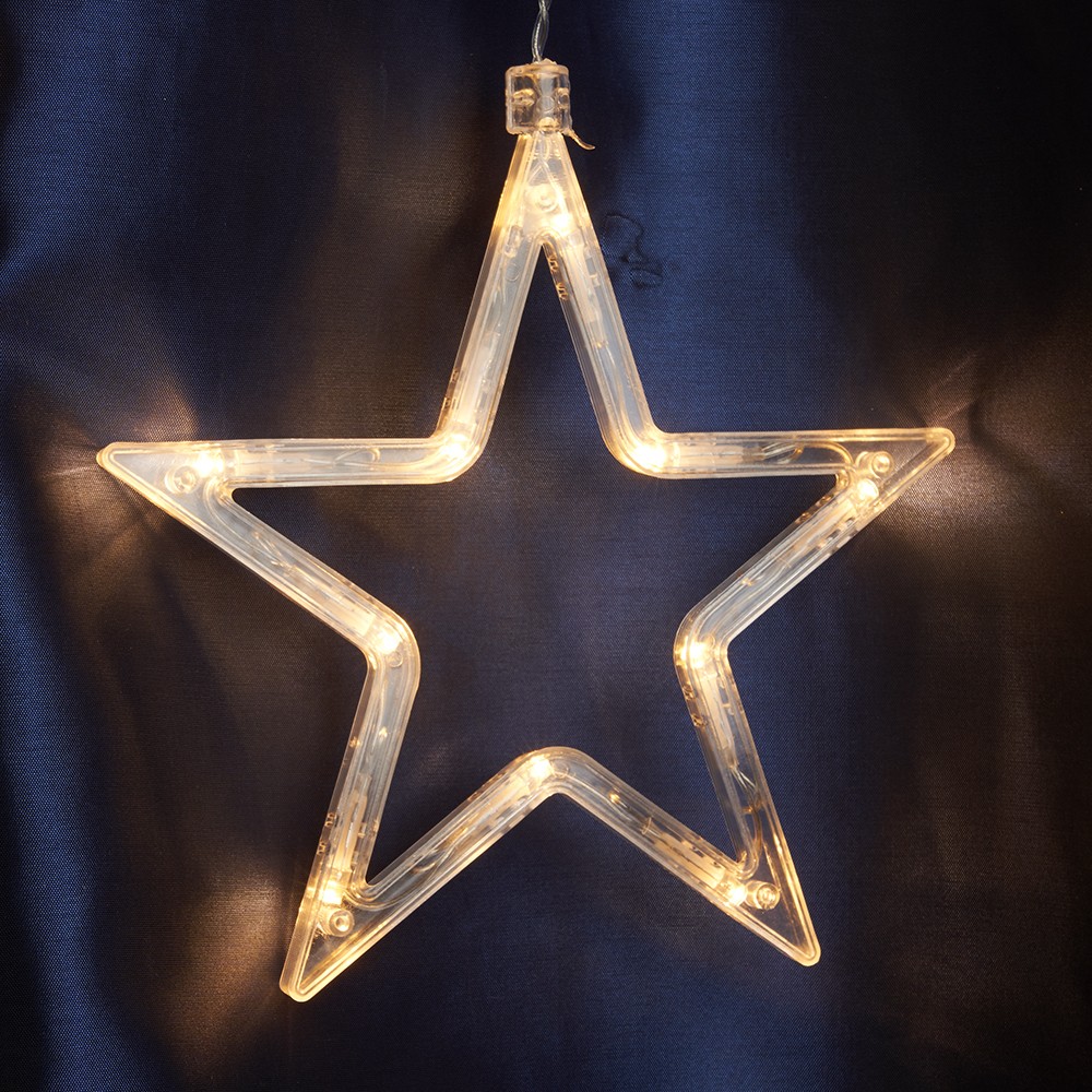 Светодиодная гирлянда Feron CL29 бахрома Звезды 3*1м + 3м 230V 2700K статичная c питанием от сети прозрачный шнур 48613