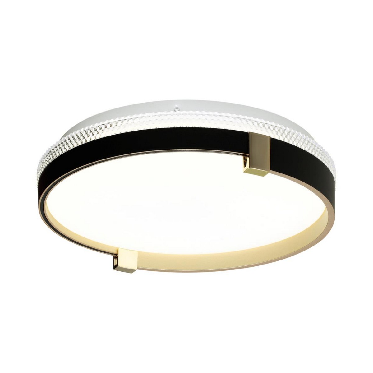 Накладные светодиодные светильники Настенно-потолочный светильник СОНЕКС 7647/CL OLIDI BLACK 