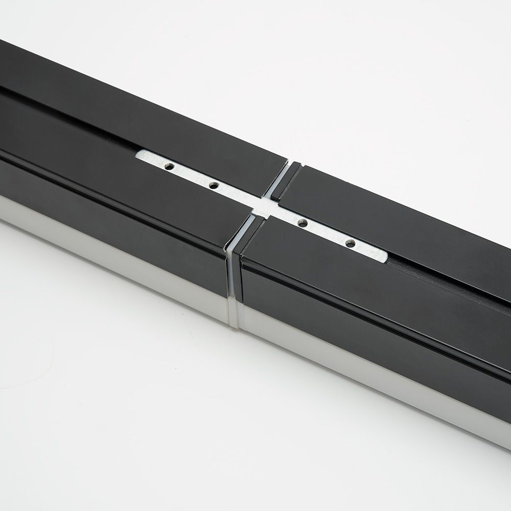 Линейные светодиодные светильники Светильник светодиодный Feron AL4020 линейный 24W 4000K черный 41225 