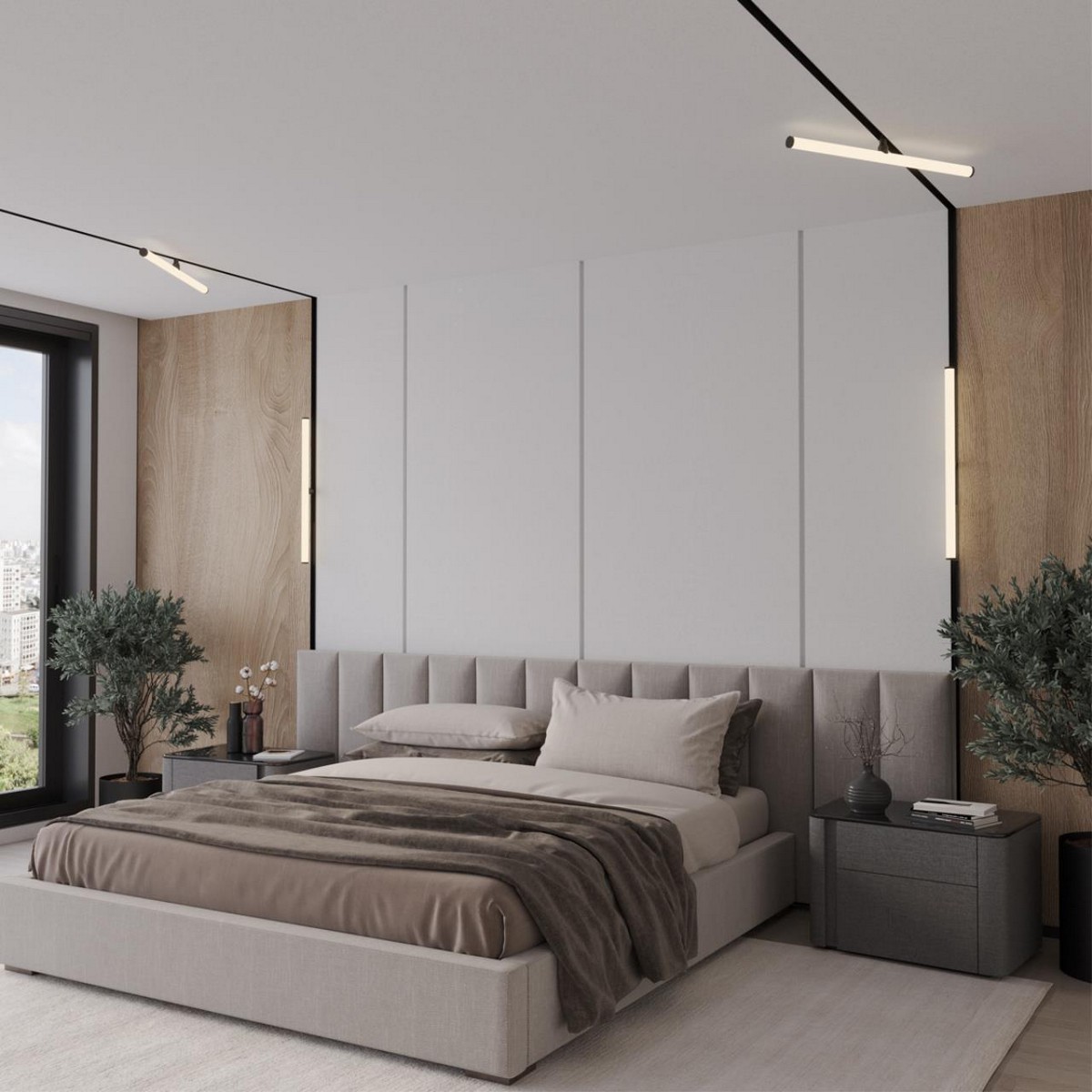 Трековые светодиодные светильники Трековый низковольтный смарт-светильник диммируемый со сменой цв.температуры NOVOTECH FLUM 359448 