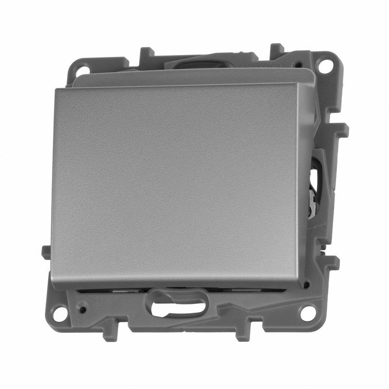 Legrand Etika Алюминий Выключатель Legrand Etika алюминий карточный с выдержкой времени, с подсветкой 672493