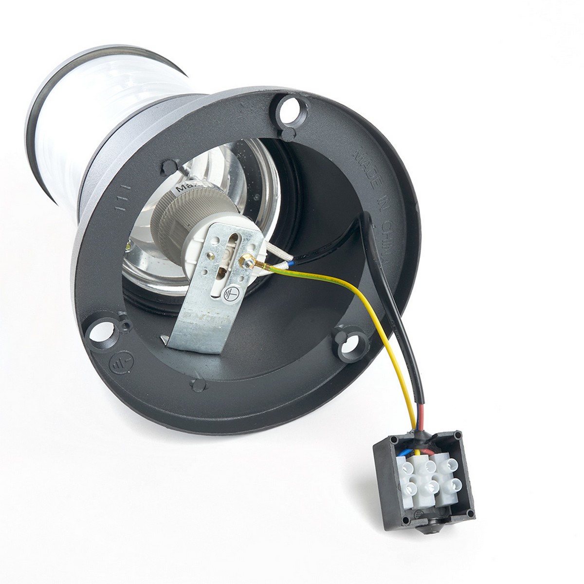 Уличные светильники на постамент Светильник садово-парковый Feron DH0800 столб  E27 230V черный 41915 