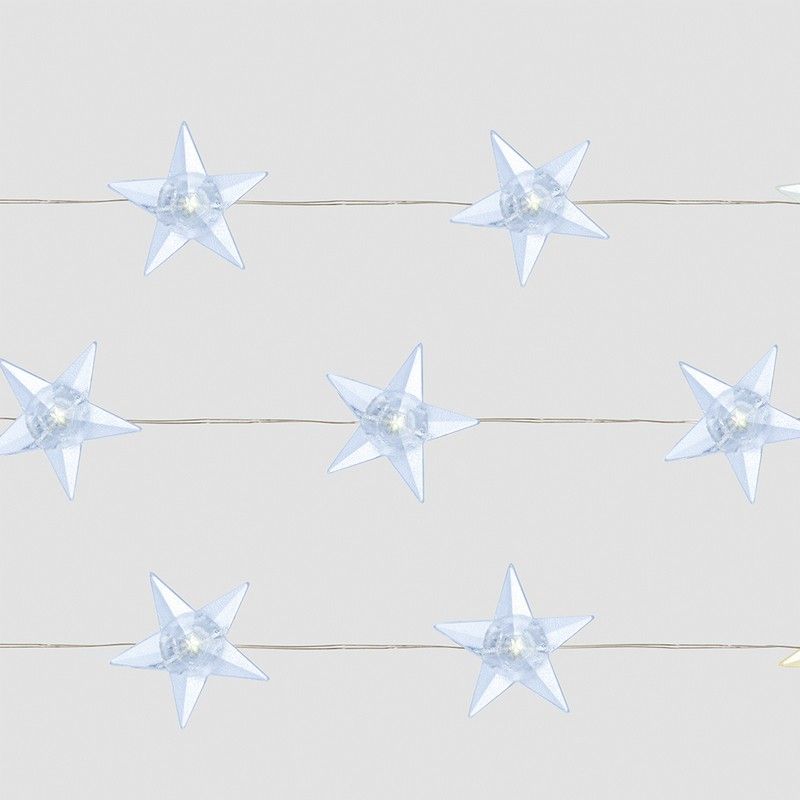 Гирлянда линейная Feron CL571 Звездочки статичная 1.8м USB 5000K 41645