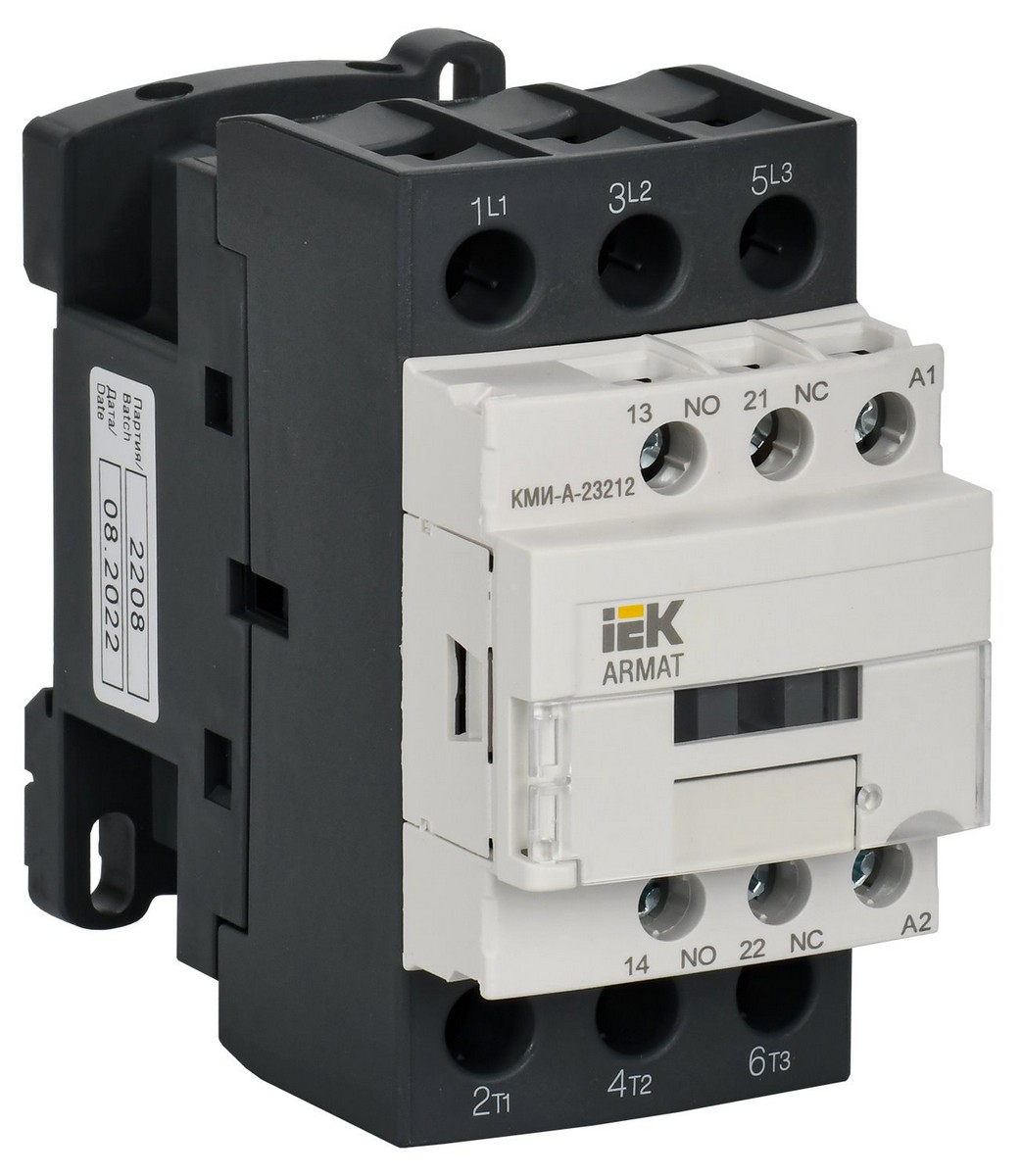 Контактор IEK ARMAT КМИ-А-23212 LC1D 32А 36В/АС3 1НО/1НЗ AR-ACC-21-032-036-11