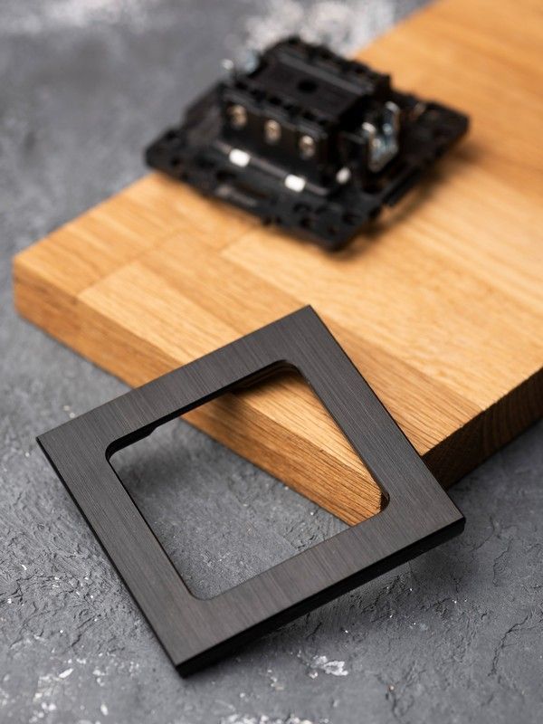 EKF Стокгольм черный Рамка 1-ая EKF PROxima Стокгольм Черный Металл  EZM-G-302-10