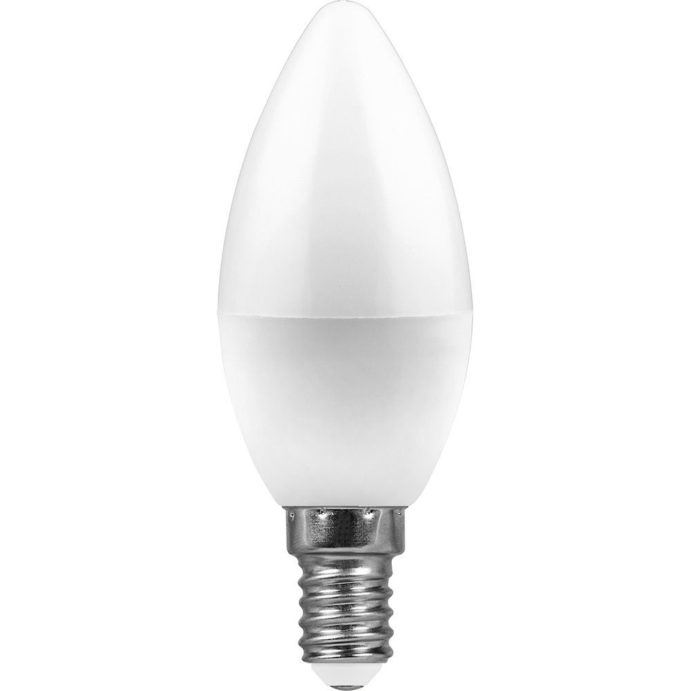 Лампа светодиодная Feron LB-570 Свеча E14 9W 6400K 230V 25800