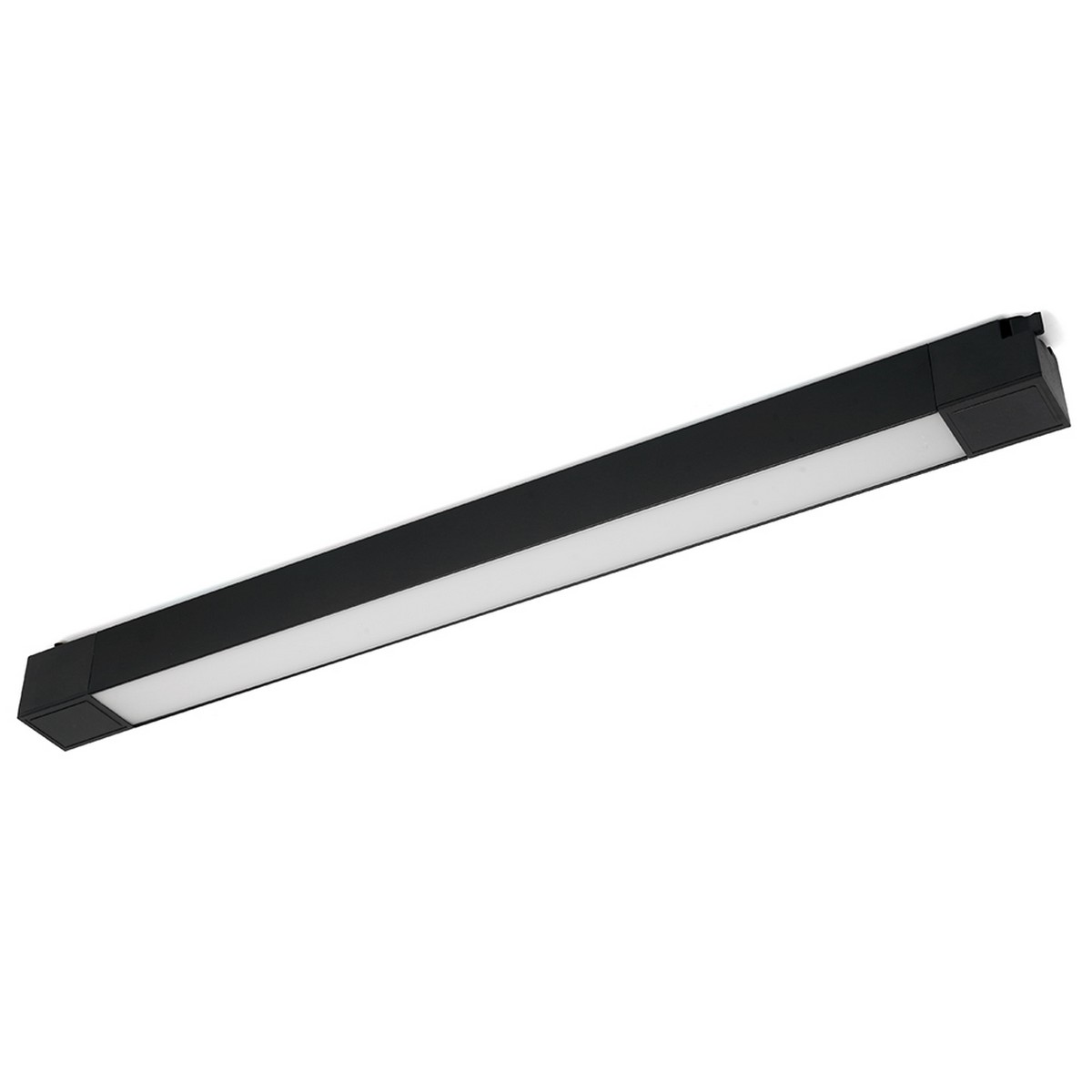 Трековые светодиодные светильники Светодиодный светильник Feron AL132 трековый однофазный 30W 4000K 120 град. черный 48382 