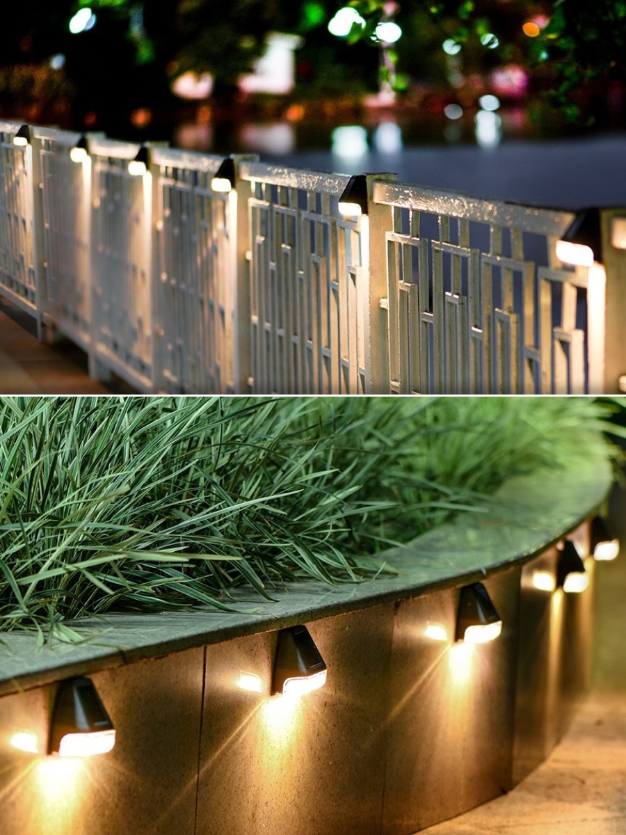 Светодиодные ландшафтные светильники Светильник Solar LED MP104 для архитектурной подсветки на солнечной батарее 48104 