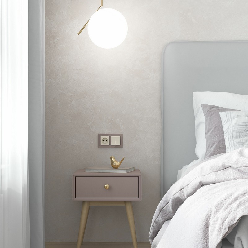 Werkel айвори матовый Розетка Werkel с заземлением и шторками (айвори матовый) W1171162