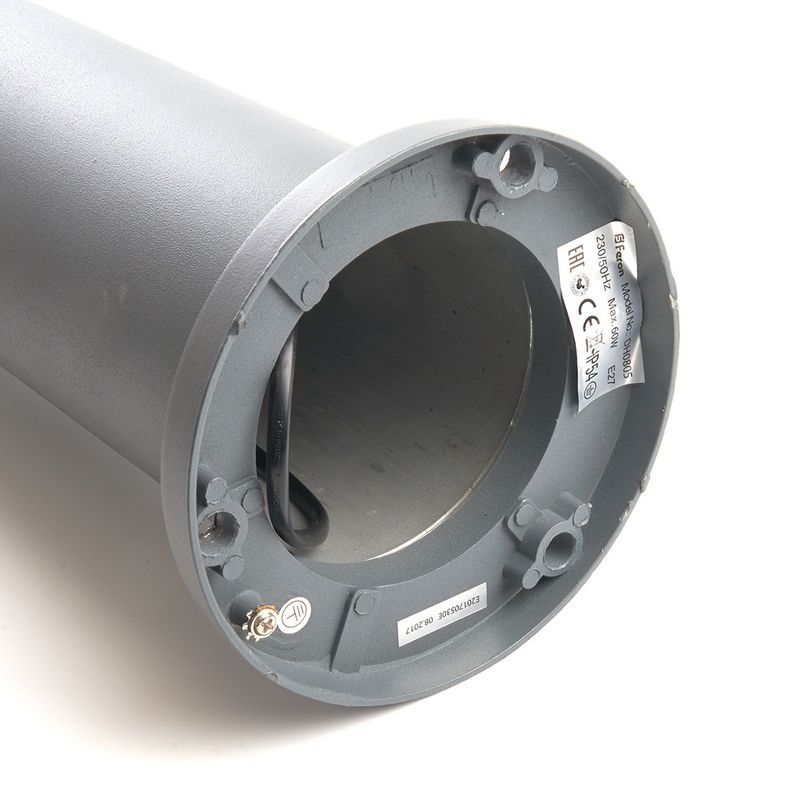 Уличные светильники столб Светильник садово-парковый Feron DH0805 столб  E27 230V серый 06303 