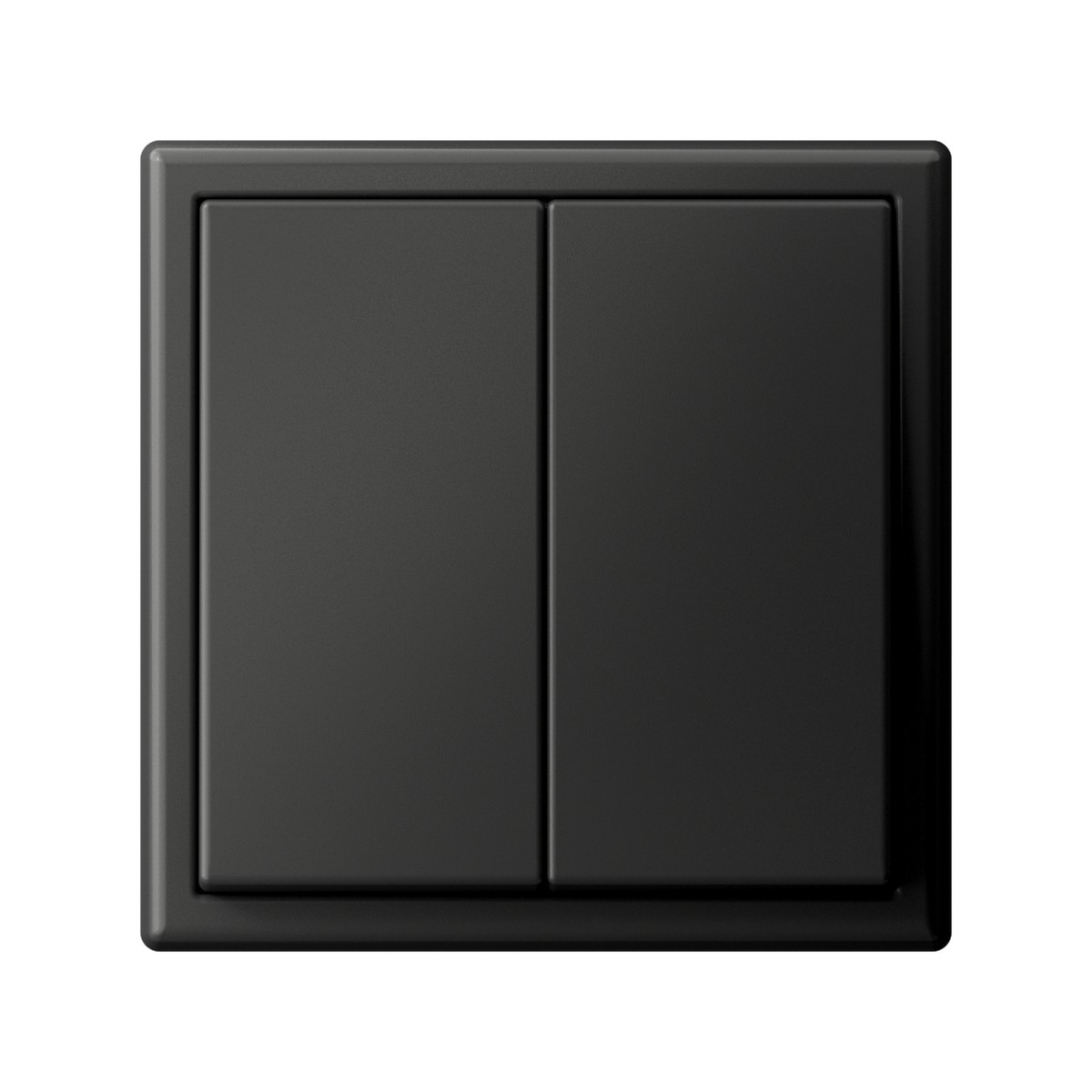 ArtGallery Базальт Переключатель Systeme Electric ArtGallery Базальт 2-клавишный    GAL001465