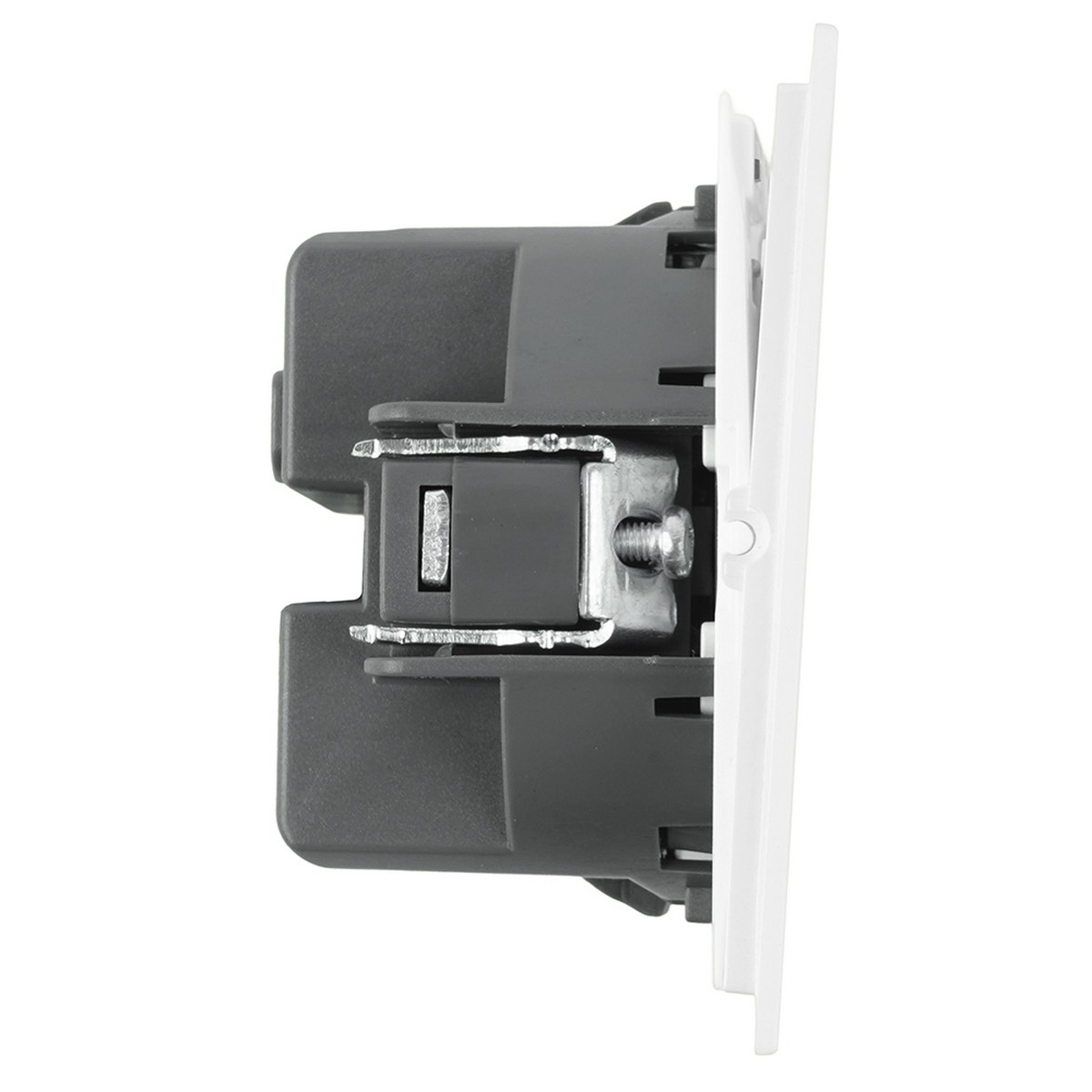 Мия - Розетки и выключатели Stekker Выключатель 1-клавишный самовозвратный STEKKER Мия RSW10-3112-01 белая магнолия 50572