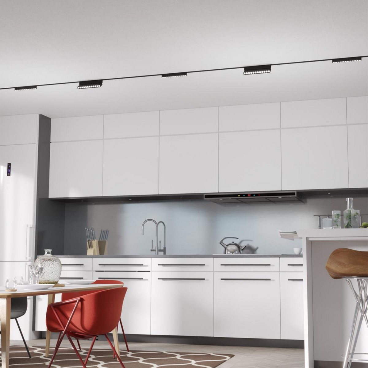 Трековые светодиодные светильники Трековый светильник для низковольтного шинопровода NOVOTECH 359076 SMAL 