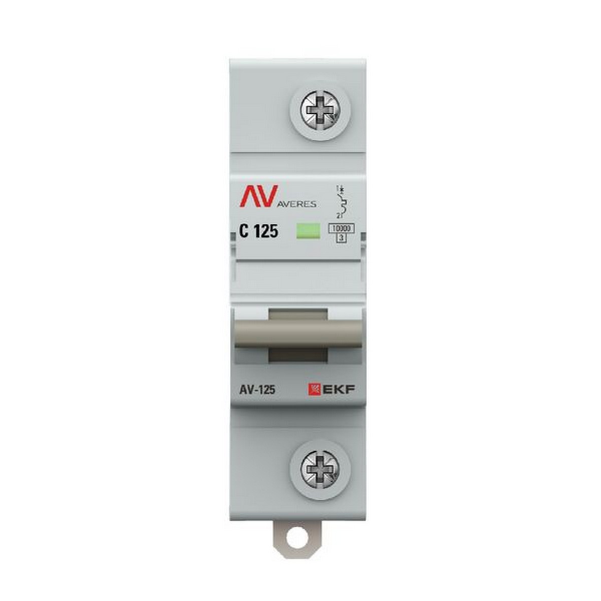 Автоматический выключатель EKF AV-125 1P 125A (C) 10kA AVERES mcb125-1-125C-av