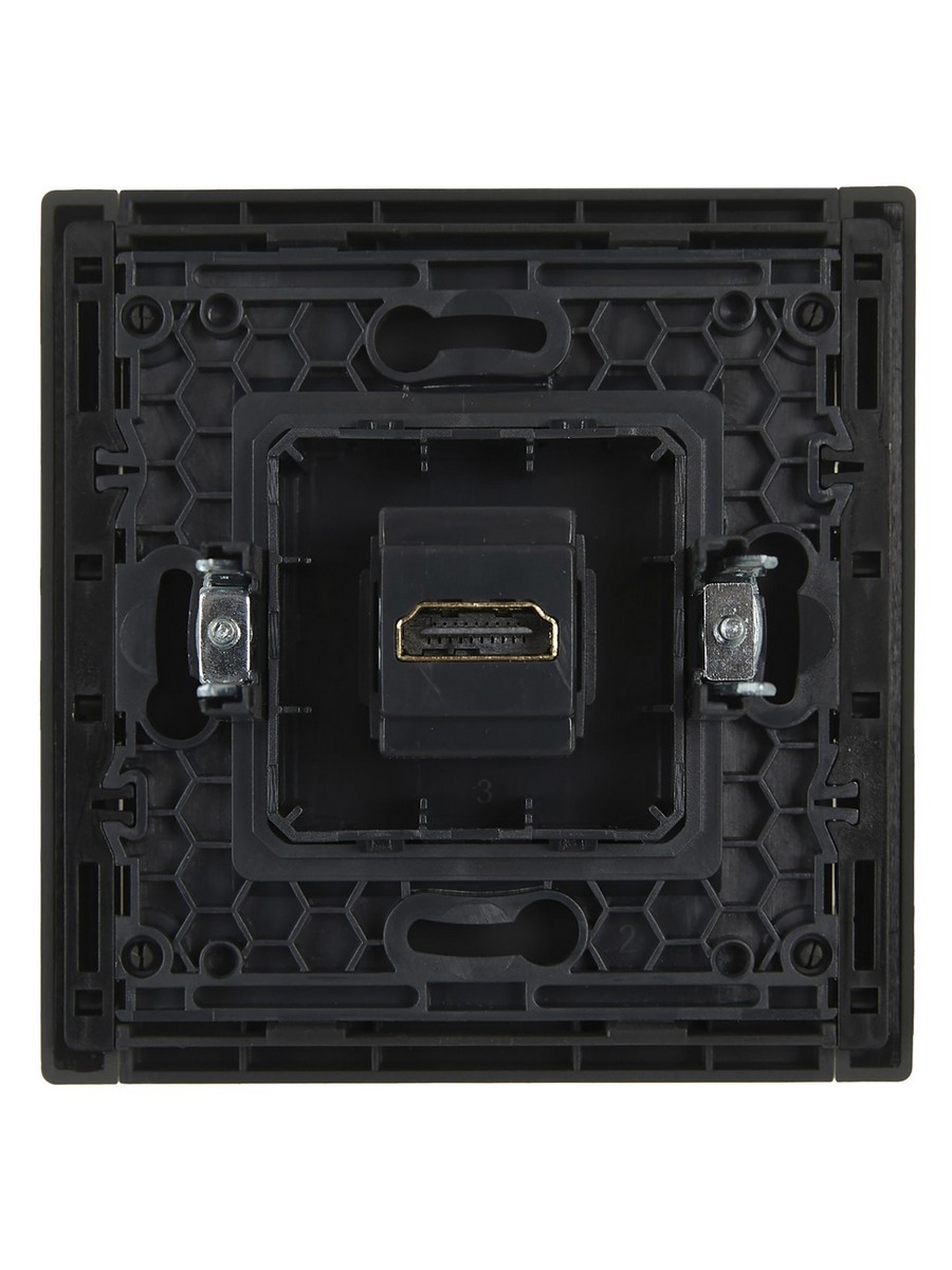 IEK FORTE&PIANO Серый Розетка IEK FORTE&PIANO Серый HDMI FP340
