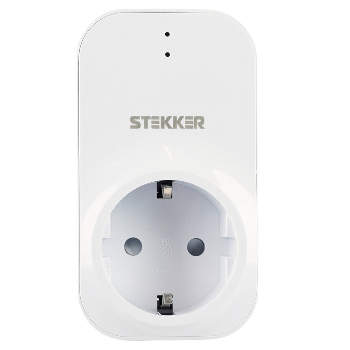 Реле напряжения для розетки STEKKER VP-100W-3M, 230В, 16A,белый 50687