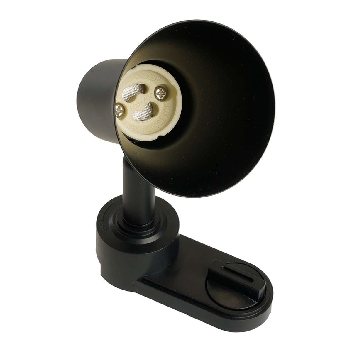 Трековые светодиодные светильники Светильник Feron AL187 трековый под лампу GU10 черный 48705 