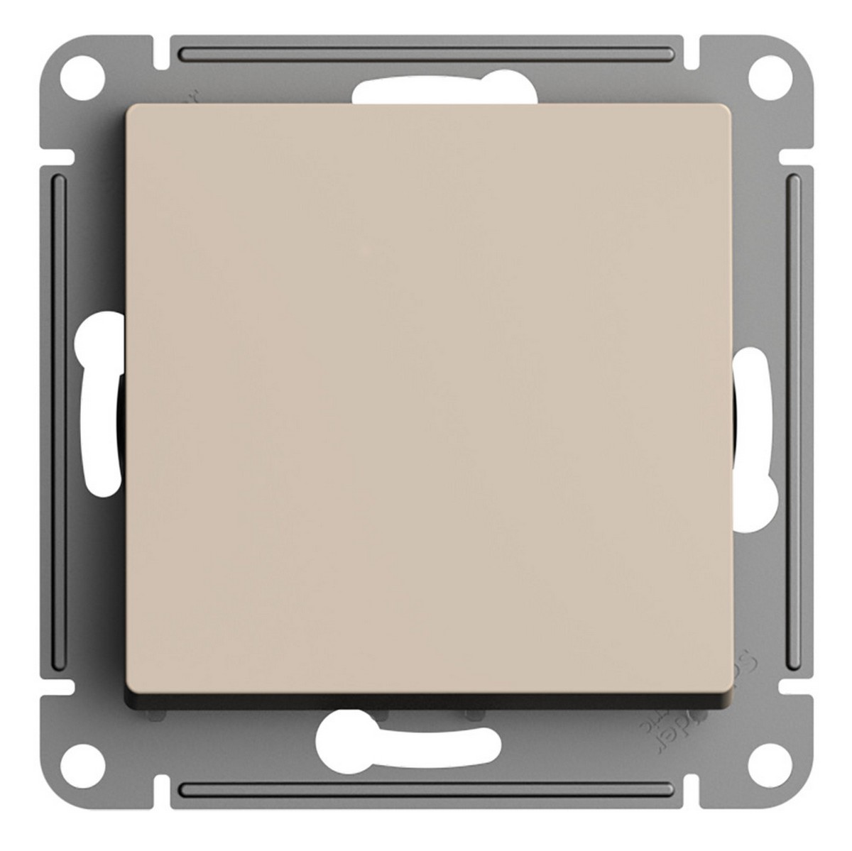 Выключатель Systeme Electric AtlasDesign Песочный с самовозвратом ATN001215