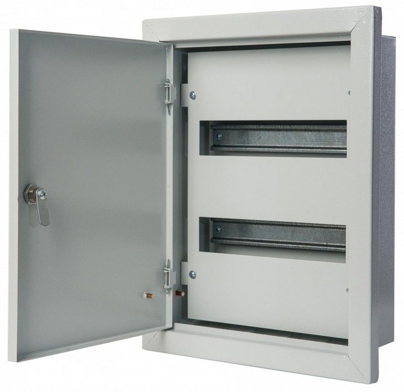 Металлические щиты и корпуса Корпус металлический Dekraft ЩРВ-24 430х330х120 24 мод. IP31 30102DEK 