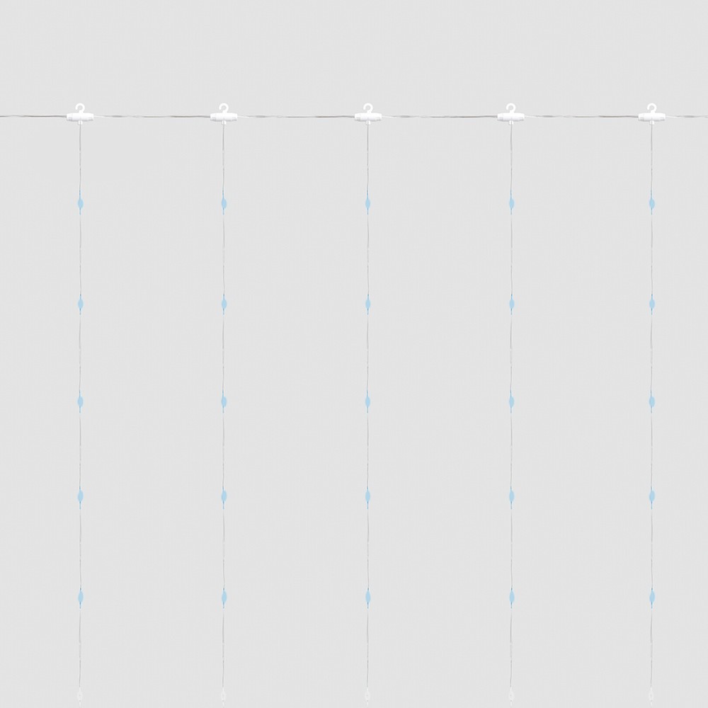 Светодиодная гирлянда Feron CL590 занавес 2*2м + 2м 5000К USB 41636