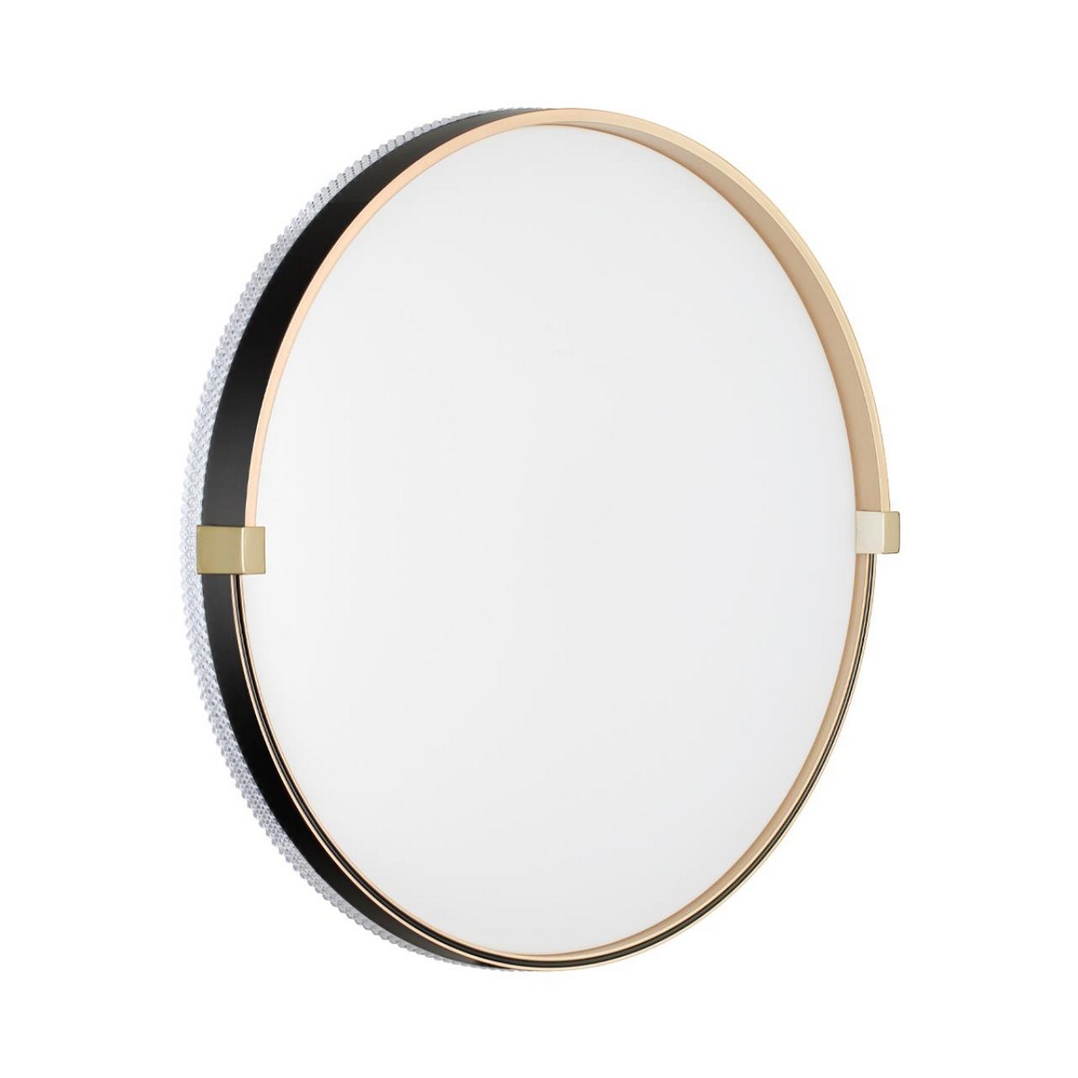 Накладные светодиодные светильники Настенно-потолочный светильник СОНЕКС 7647/DL OLIDI BLACK 