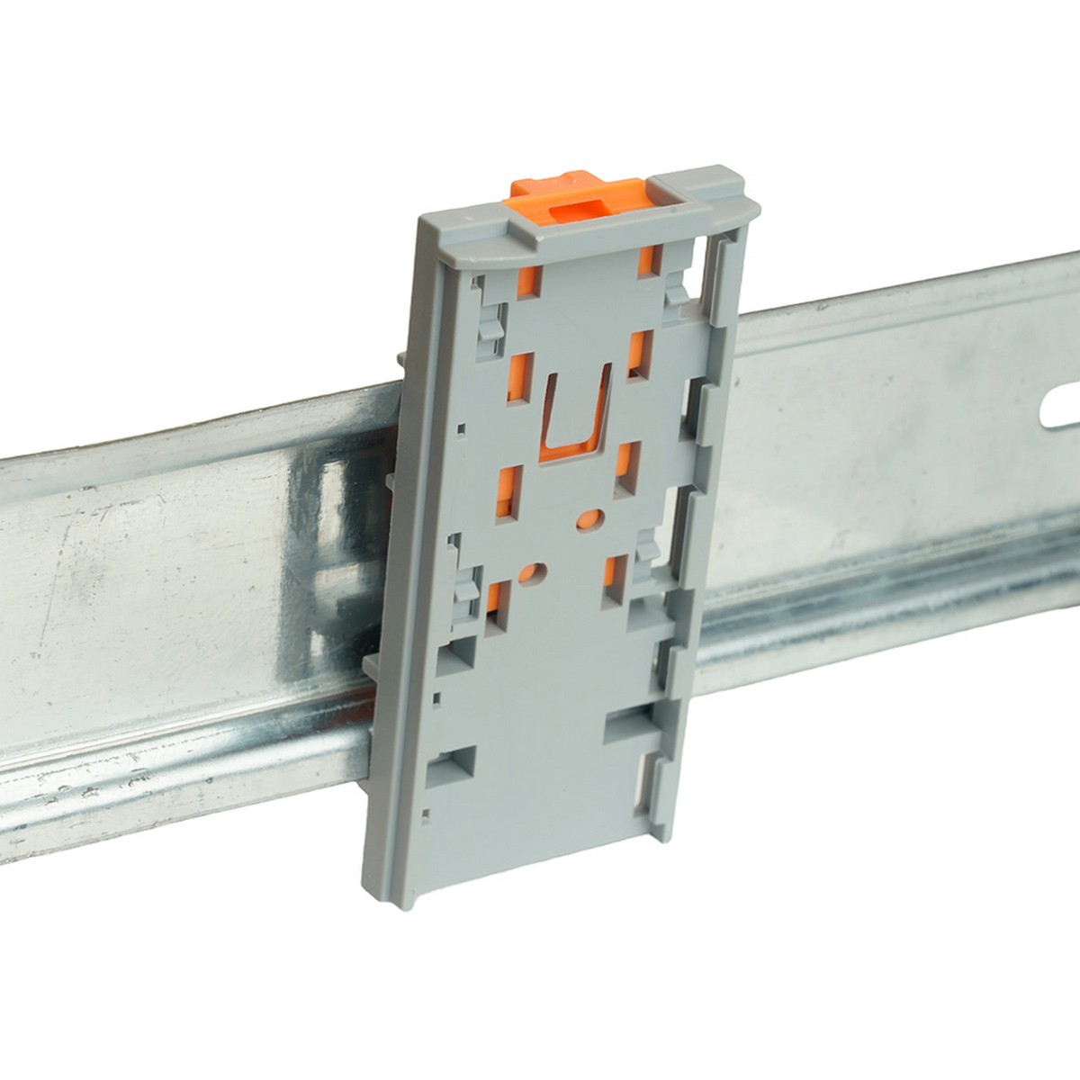 Монтажный держатель STEKKER на DIN-рейку для зажимов блочных (вертикальная установка) LD580-PTFIX-H1 49756