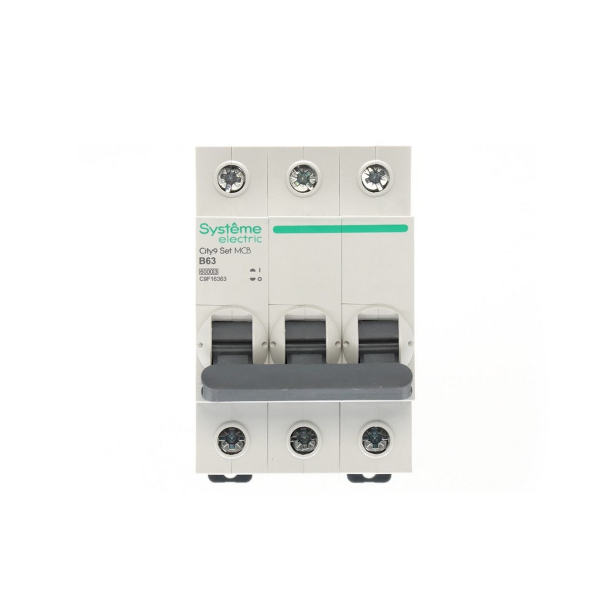 Автоматический выключатель Systeme Electric City9 Set (АВ) B 63А 3P 6kA C9F16363