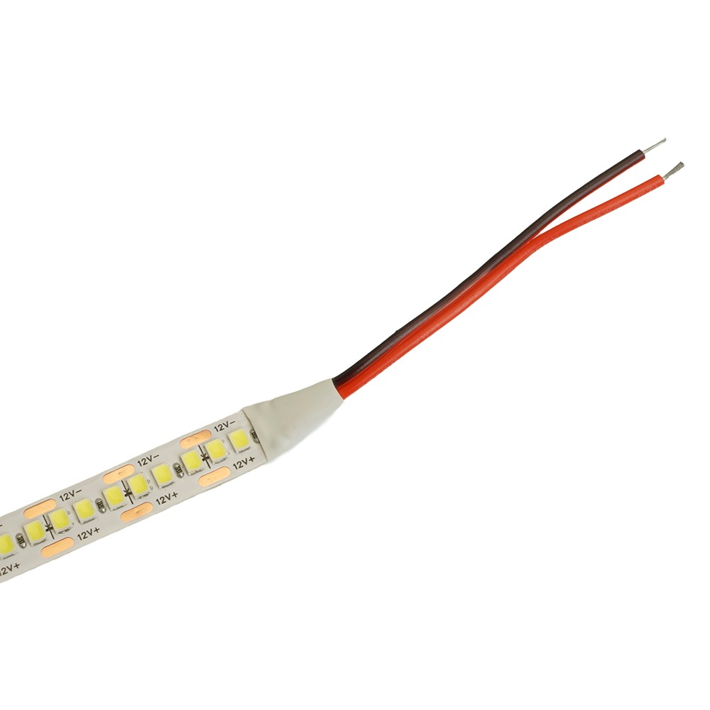 Светодиодная лента белая теплая Лента светодиодная Feron LS617 240SMD(2835)/м 19Вт/м 12V 3000К IP20 5 метров 48826 