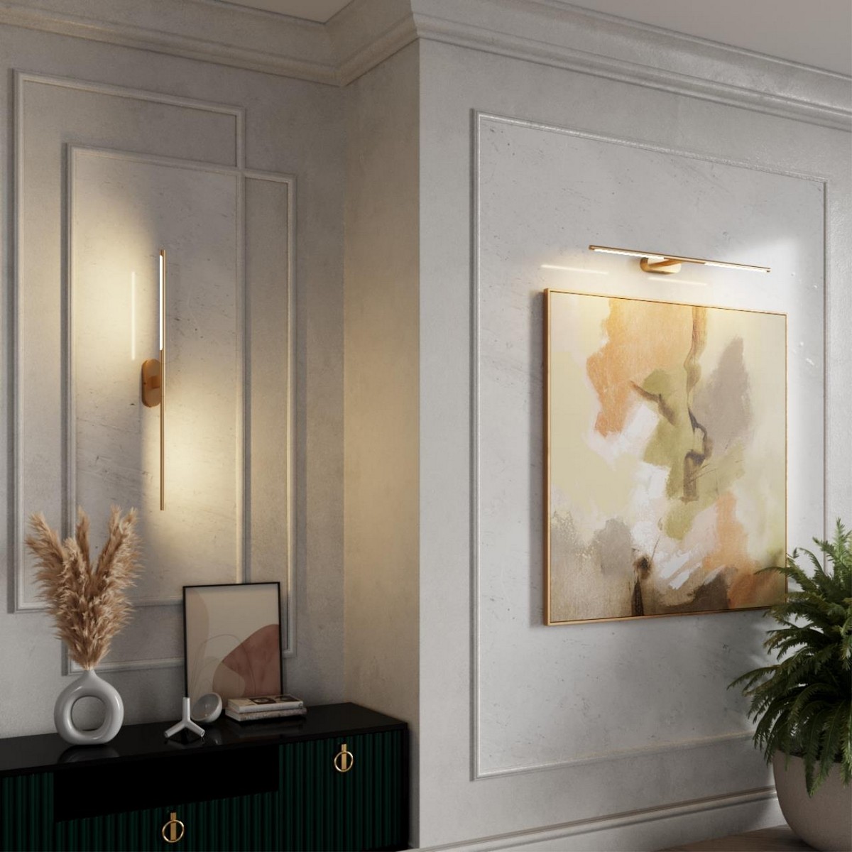 Настенный светильник ODEON LIGHT 6635/7WL ALEDO