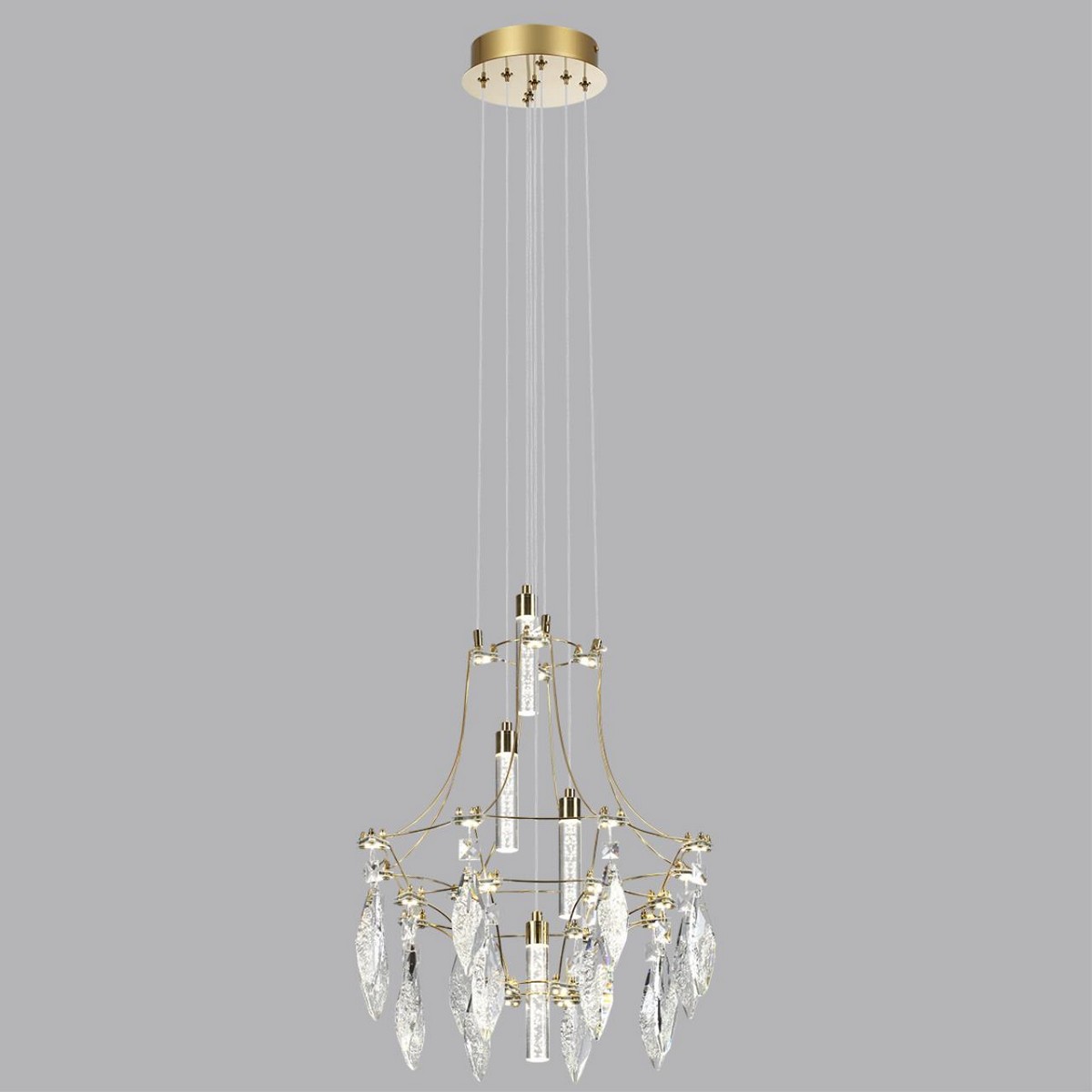 Люстры Подвесной светильник ODEON LIGHT EXCLUSIVE 7000/35L FLAMENCO LED 