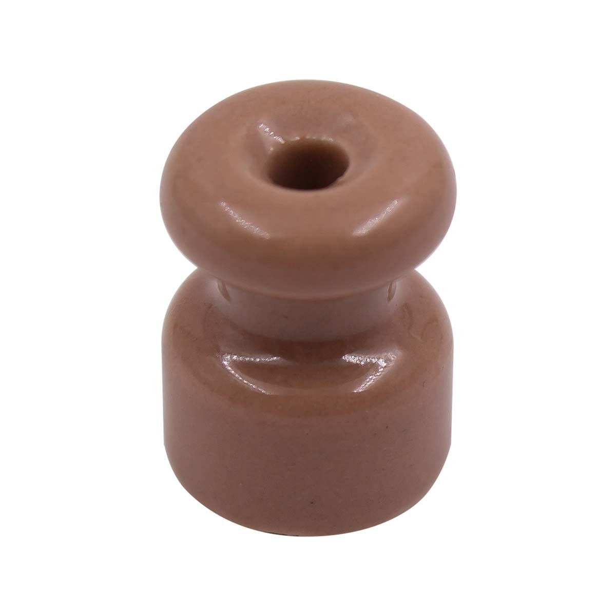 Bironi Лизетта - Ретро розетки и выключатели Изолятор BIRONI Капучино Керамика 50 шт/уп R1-551-016-50