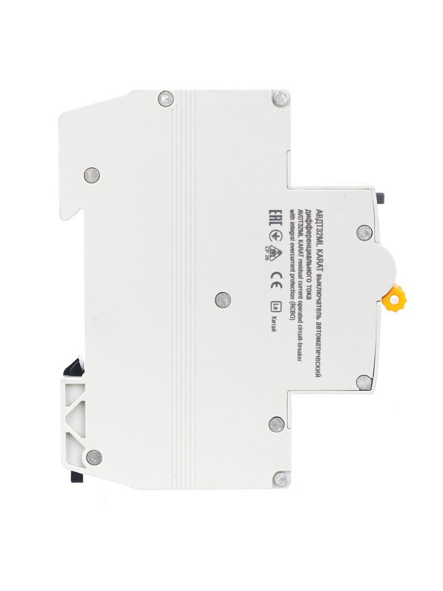 IEK Дифференциальный автоматический выключатель IEK KARAT АВДТ32ML тип A С25 30мА MVD12-1-025-C-030-A 