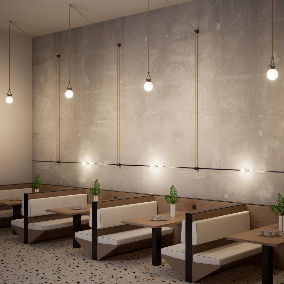 Трековые светодиодные светильники Низковольтный текстильный шинопровод длина 15м NOVOTECH EASY 135258 