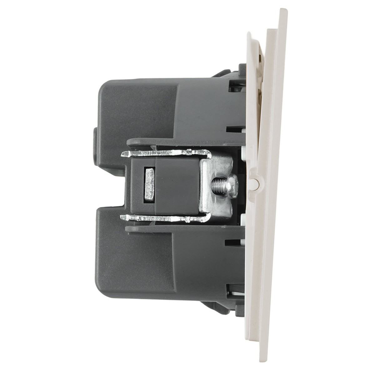 Мия - Розетки и выключатели Stekker Выключатель 2-клавишный STEKKER Мия RSW10-3104-08 пудровый жемчуг 50473