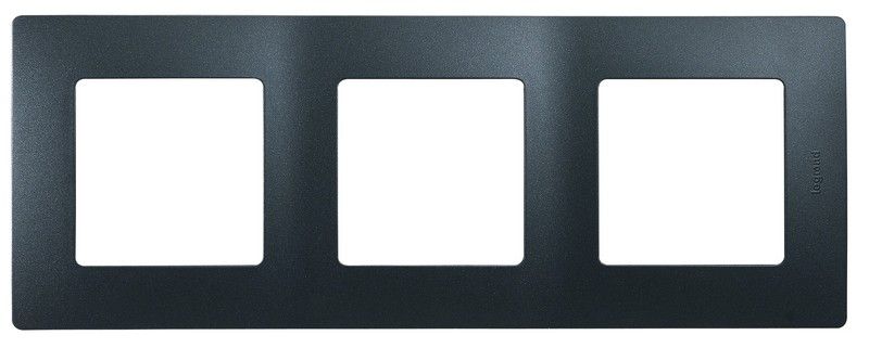 Legrand Etika Антрацит Рамка Legrand Etika антрацит 3-ая 672583