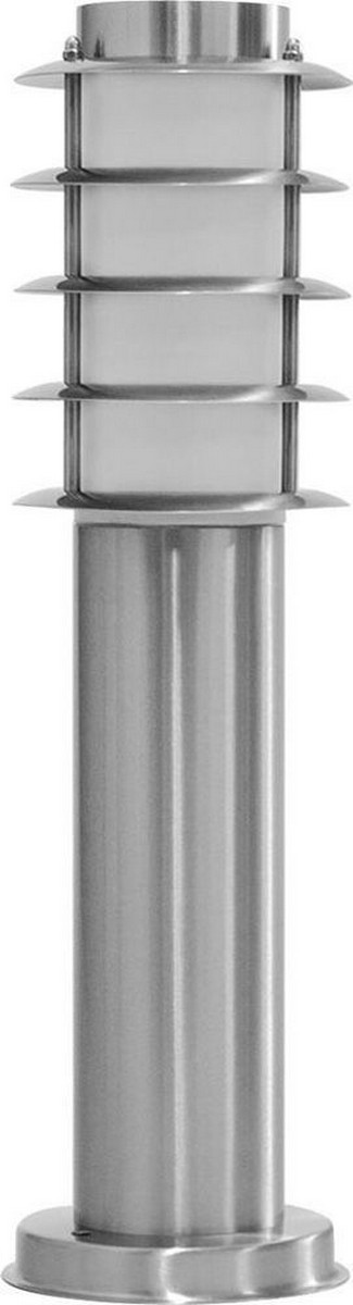 Уличный светильник Feron DH027-450, Техно столб, 18W E27 230V, серебро 11815
