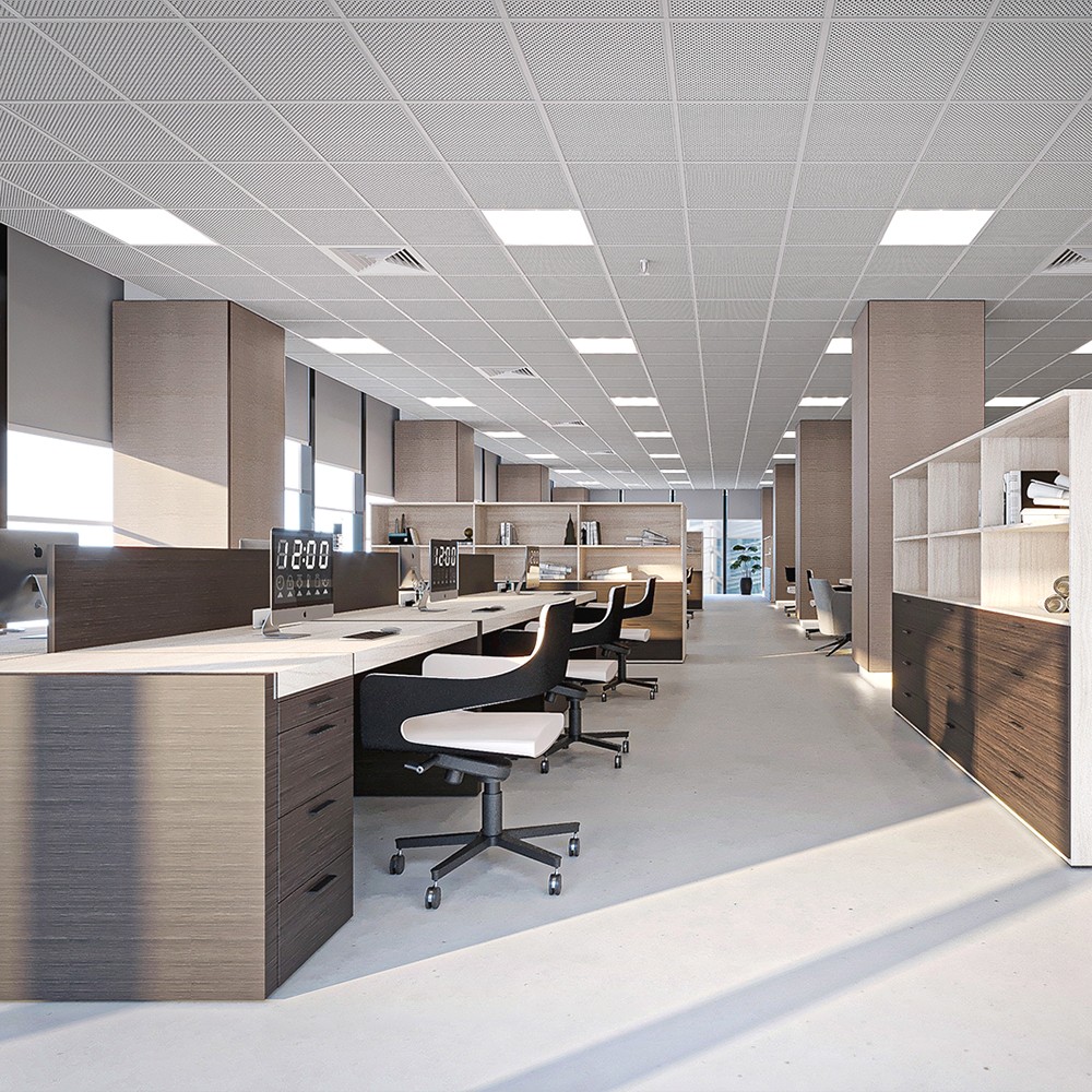 Светодиодные светильники армстронг 600*600 Универсальная светодиодная панель Feron MASTER ДВО 40W-5000К-595х595х40-опал IP40 KZS 48785 