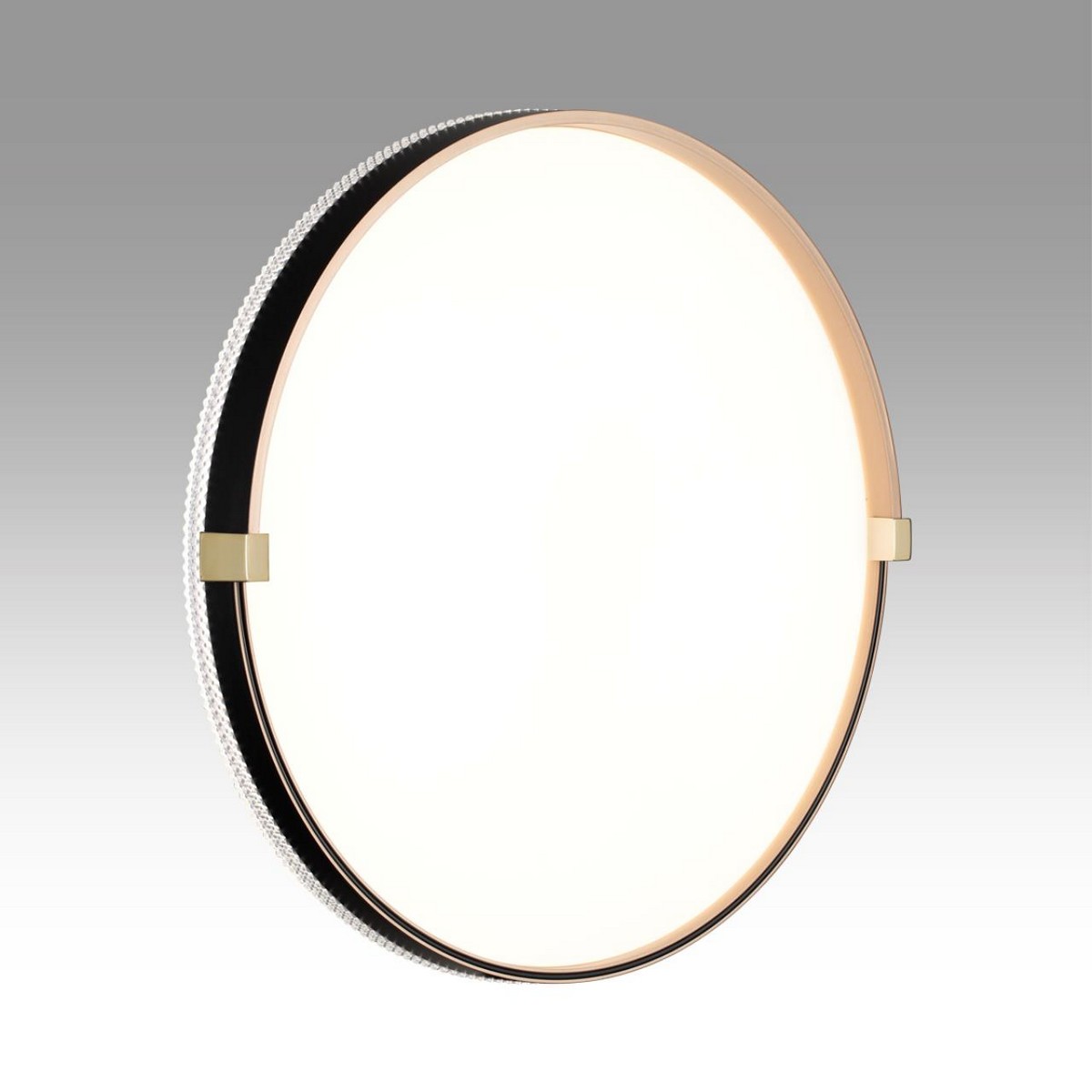 Накладные светодиодные светильники Настенно-потолочный светильник СОНЕКС 7647/DL OLIDI BLACK 