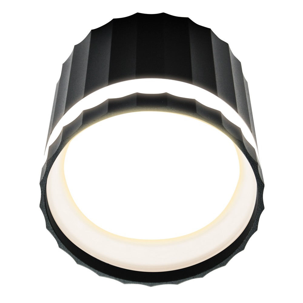 Накладные светодиодные светильники Светильник потолочный Feron HL369 Barrel OLYMPUS GX53 черный 48678 