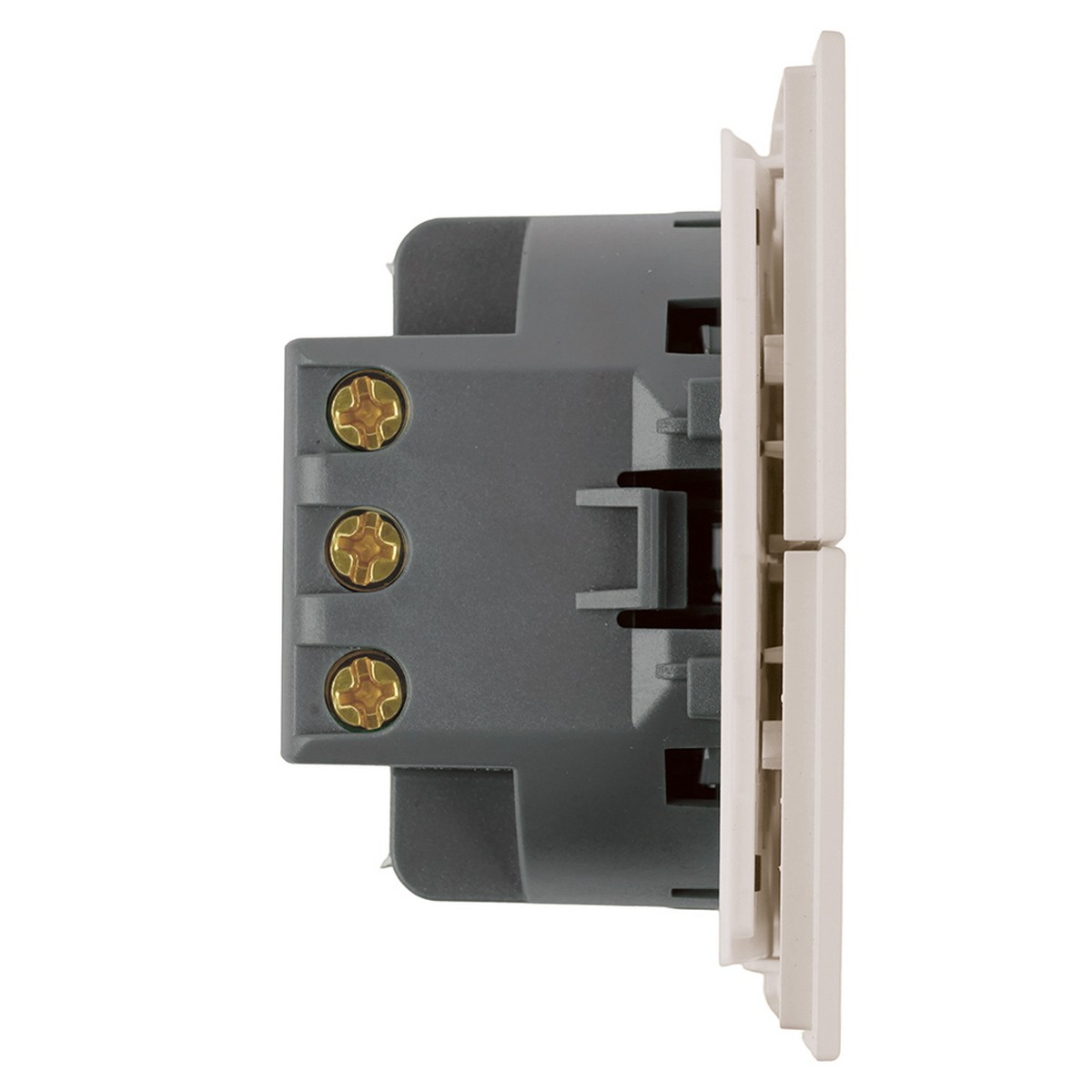 Мия - Розетки и выключатели Stekker Переключатель 2-клавишный STEKKER Мия RSW10-3107-08 пудровый жемчуг 50478