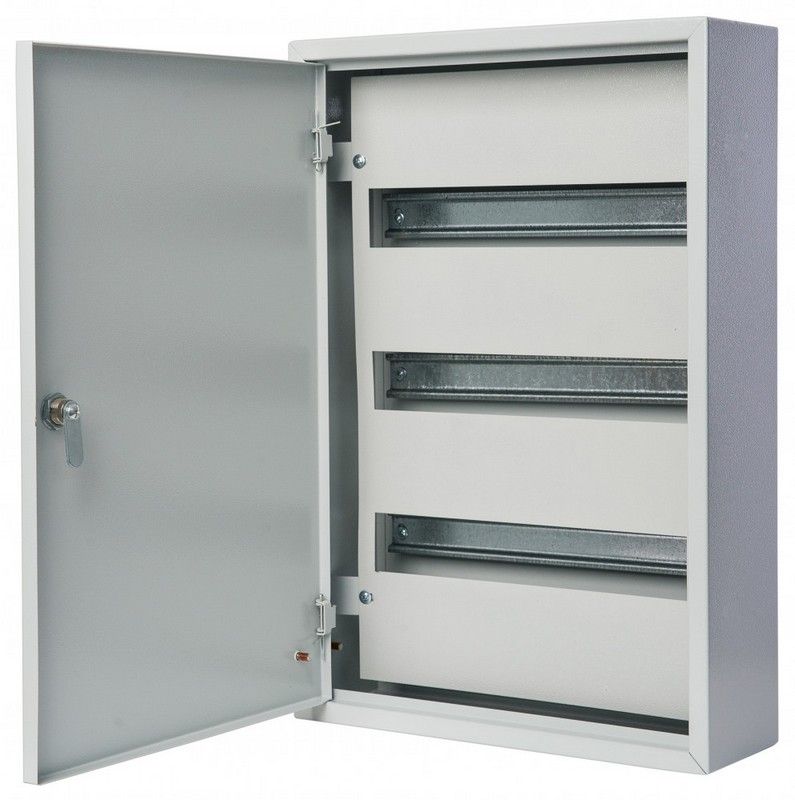 Металлические щиты и корпуса Корпус металлический Dekraft ЩРН-48 680х300х120 48 мод. IP31 30205DEK 