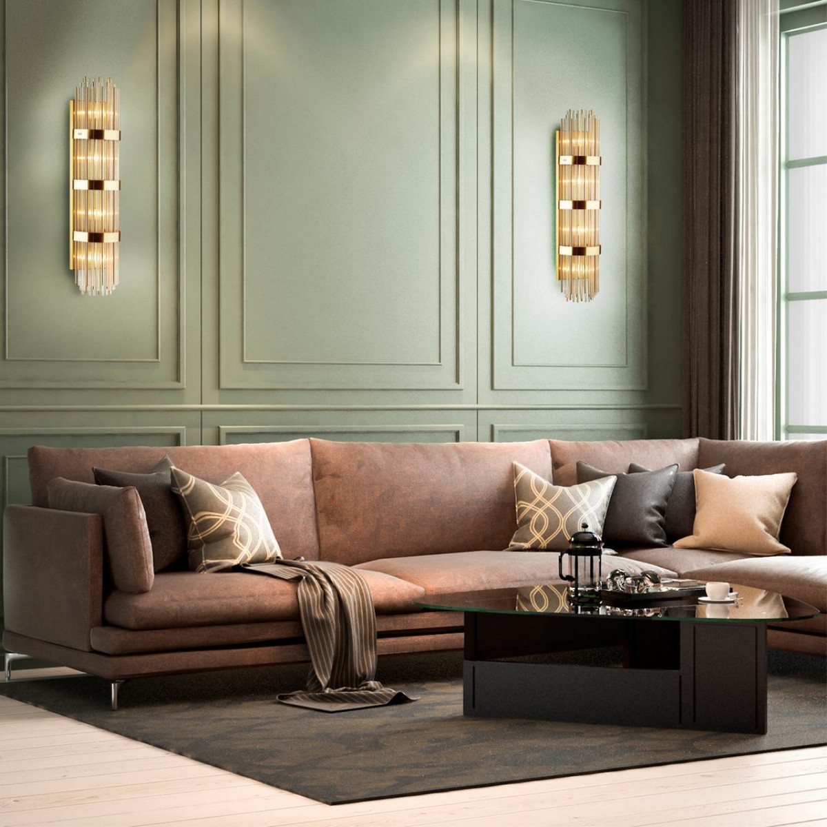 Настенный светильник ODEON LIGHT 4854/4W EMPIRE