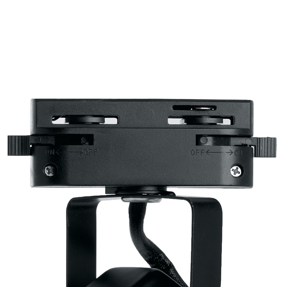 Трековые светодиодные светильники Светильник Feron AL192 трековый на шинопровод под лампу GU10 черный 41594 