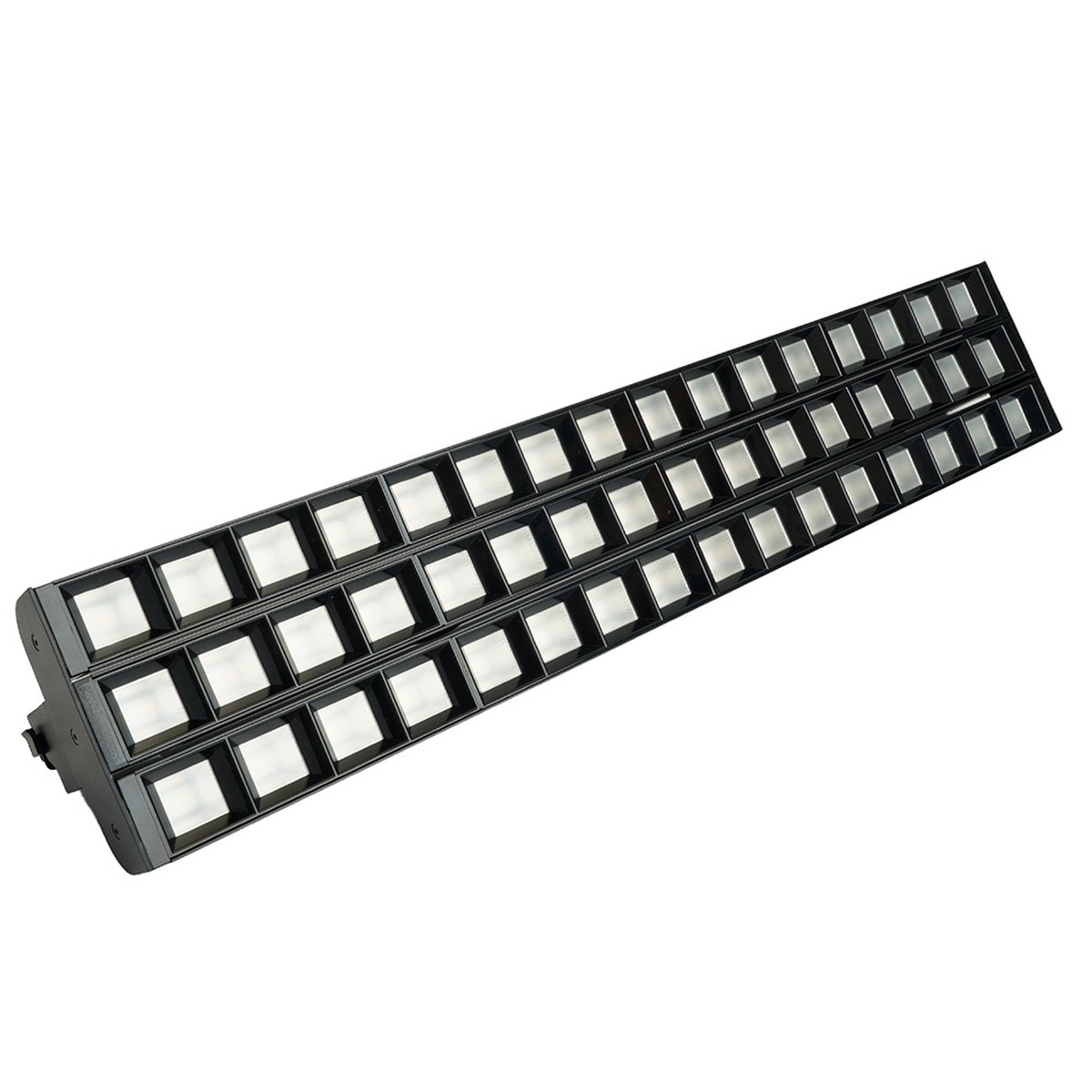 Трековые светодиодные светильники Светодиодный светильник Feron AL124 трековый на шинопровод 3*30W 4000K 60 градусов черный 48930 