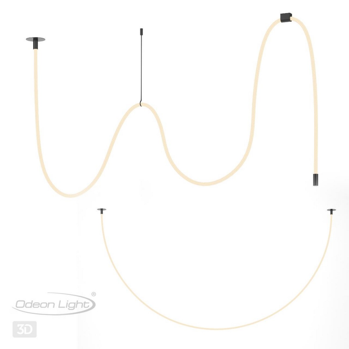 Потолочный светильник ODEON LIGHT 4391/40CL CORDA